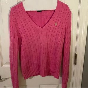 Pink Ralf Lauren sweater